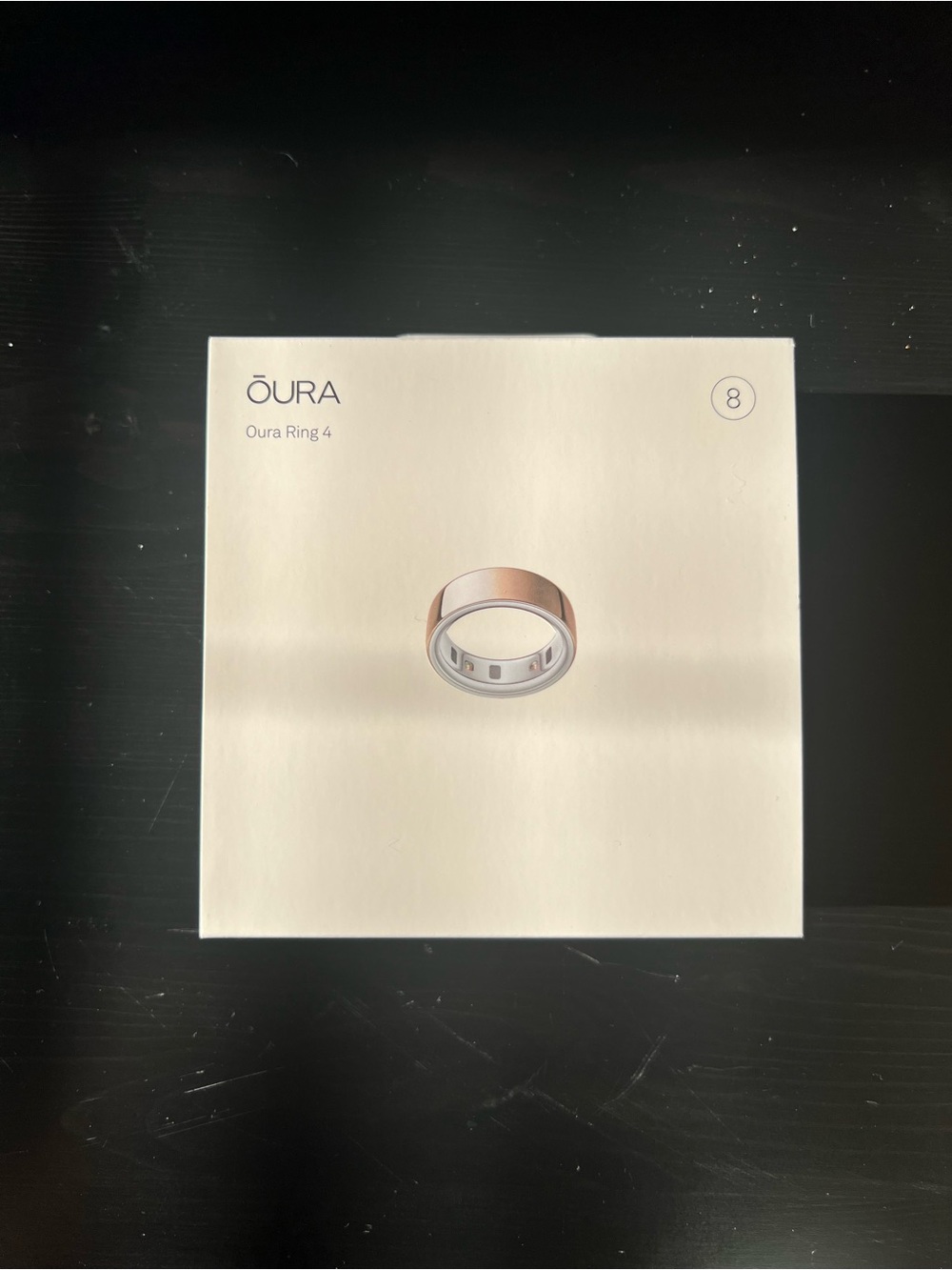 Brand New Oura Smart Ring 4 Rose Gold (Size 8)